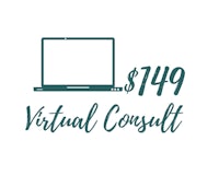 a laptop with the words $149 virtual consult